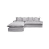 Lotus Slipcover 2.5 seat - LH Chaise - SOUK COLLECTIVE