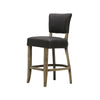 Crane Leather Barstool - SOUK COLLECTIVE