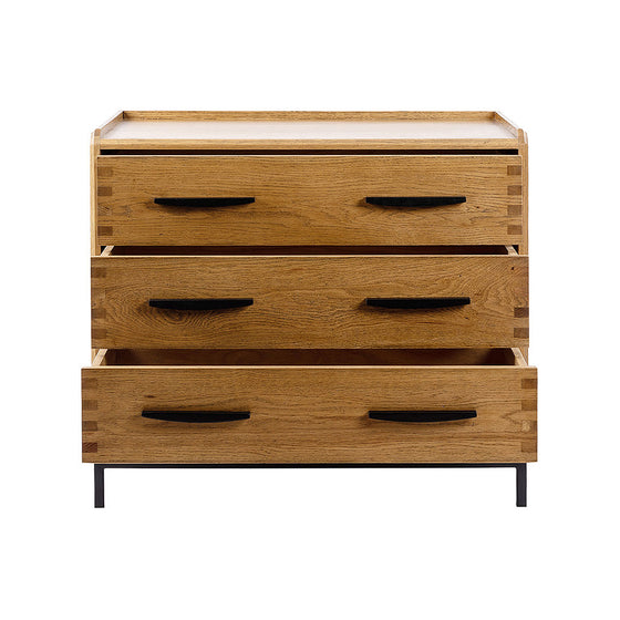 Carlton 3 Drawer Commode - SOUK COLLECTIVE
