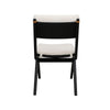 Cortez Wooden Dining Chair Black - SOUK COLLECTIVE