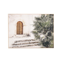  Photographic Framed Ancient Doorway Canvas