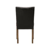 Sasa Leather Dining Chair - Black
