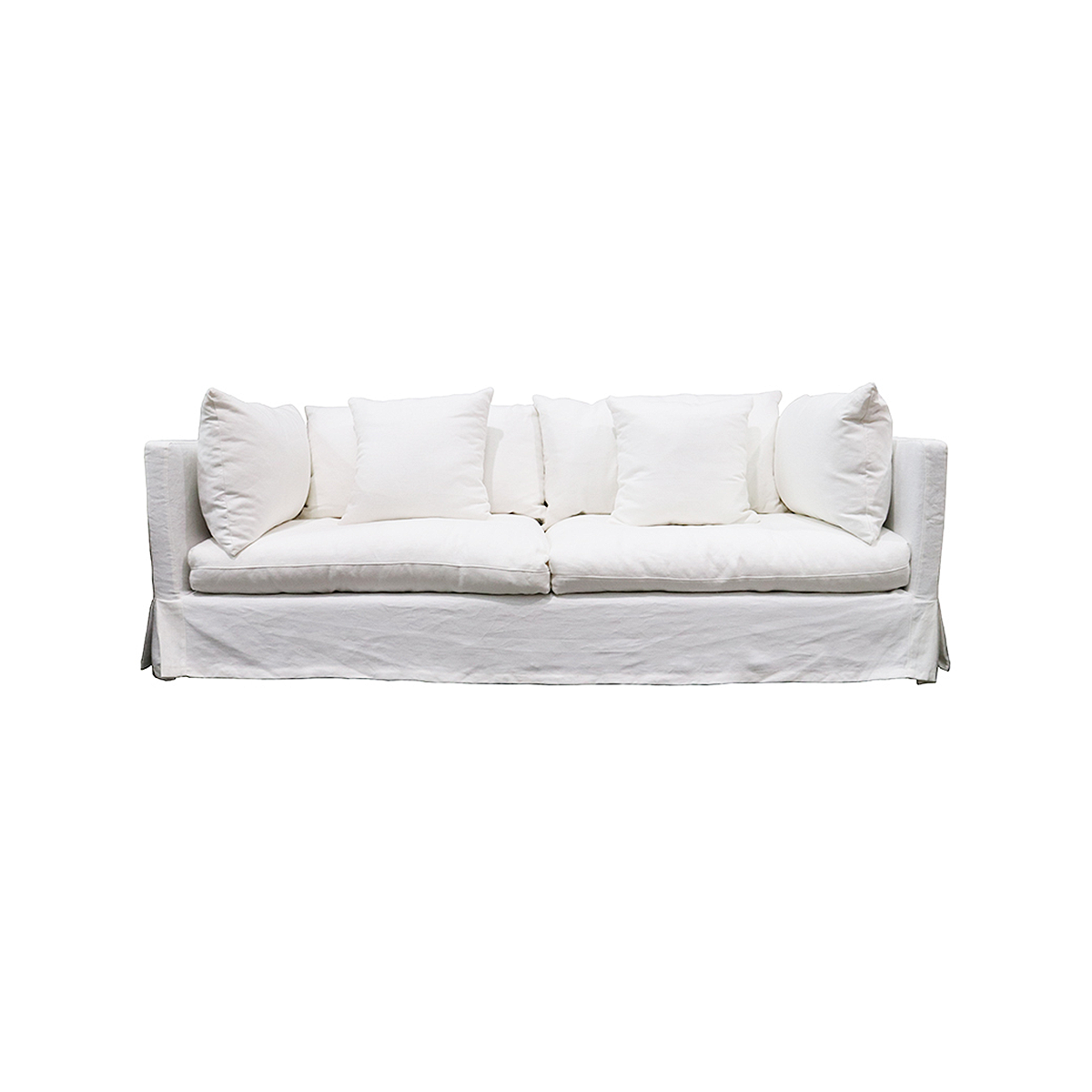 Souk Collective Long Island Linen Sofa