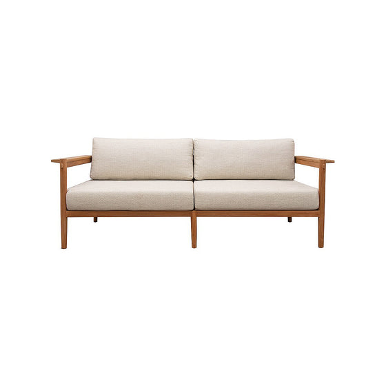 Moby Teak Outdoor 3 Seater Sofa - SOUK COLLECTIVE