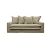 Keely Slipcover 2 Seat Linen Sofa - SOUK COLLECTIVE