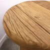 Parq Wooden Stool Round Natural - SOUK COLLECTIVE