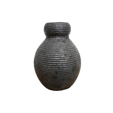  Earthenware Waisted Bulb Vessel - SOUK COLLECTIVE