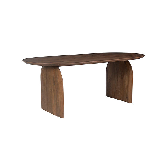 Oslo Dining Table Walnut - SOUK COLLECTIVE