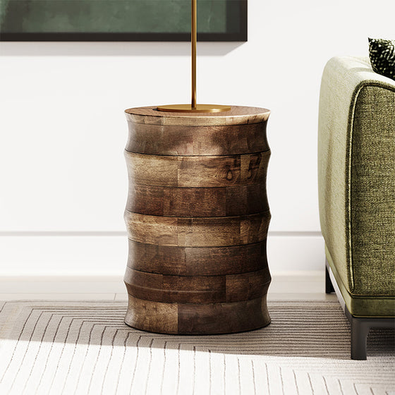 Drum Side Table - SOUK COLLECTIVE