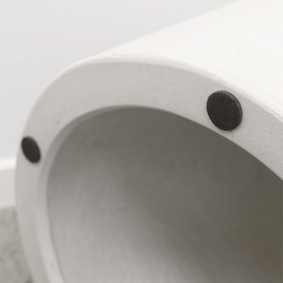 Mushroom Concrete Stool / Side Table - SOUK COLLECTIVE