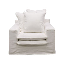  SOUK COLLECTIVE | Keely Slipcover Armchair White