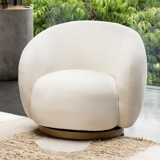 Aran Swivel Chair - SOUK COLLECTIVE