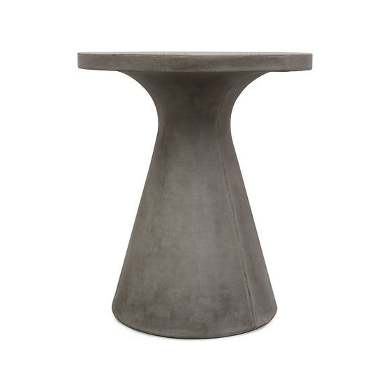 Corfu Concrete Pedestal Dining Table - SOUK COLLECTIVE
