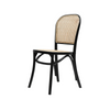 SOUK COLLECTIVE - Bentwood Rattan Dining Chair Black