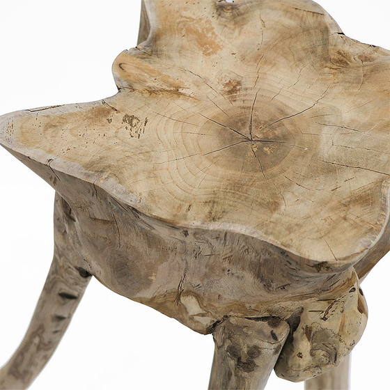 SOUK COLLECTIVE - Crusoe Salvaged Teak Root Side Table