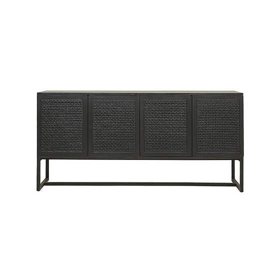 SOUK COLLECTIVE | Willow Woven Buffet Ebony